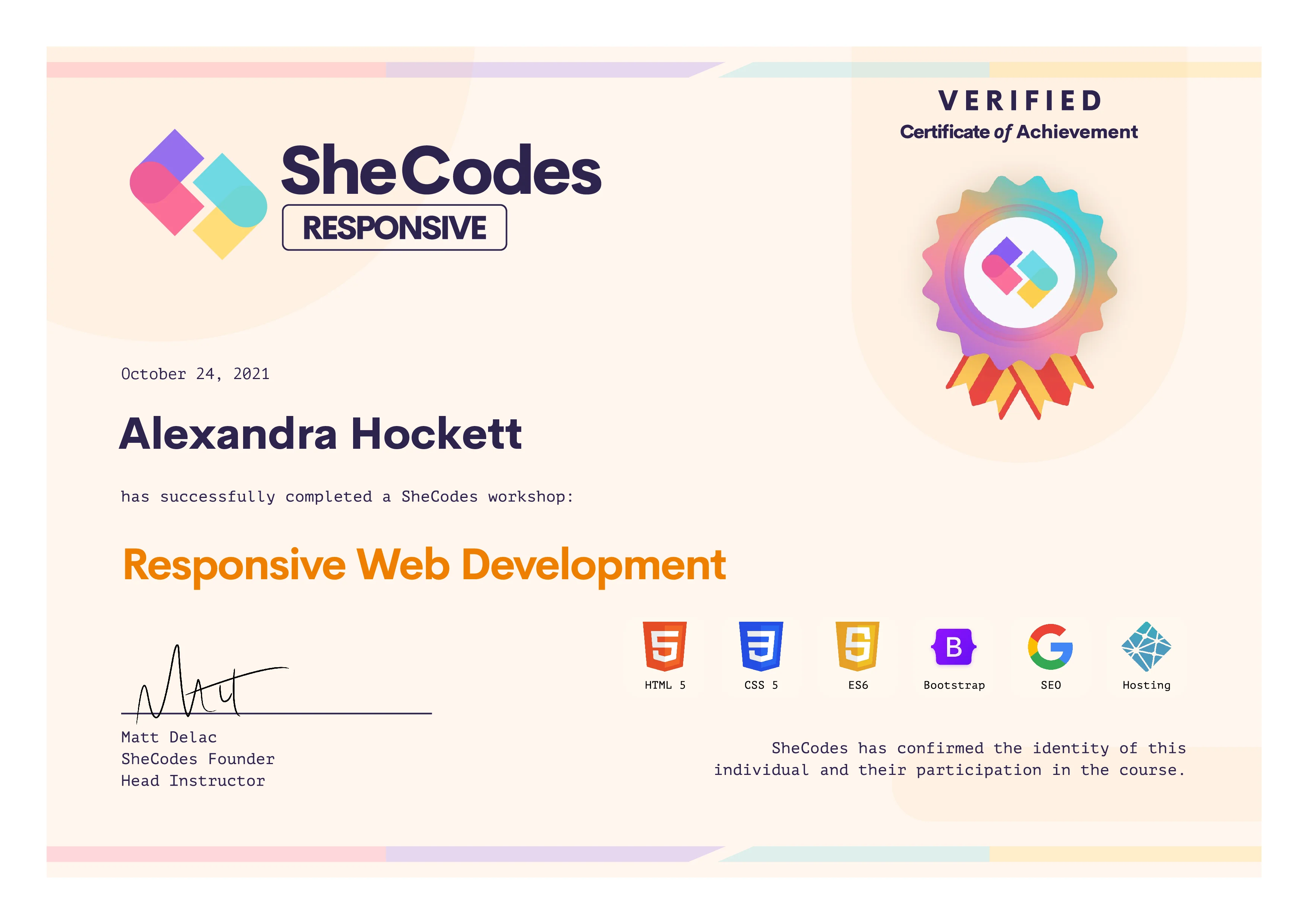 SheCodes Responsive