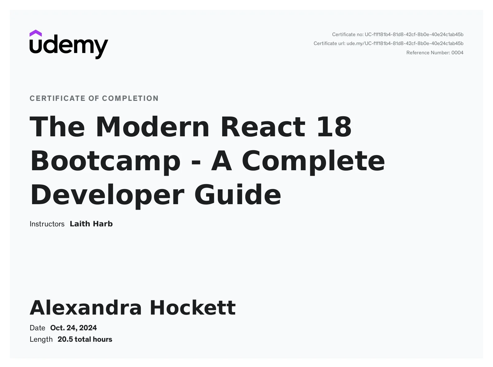  The Modern React 18 Bootcamp - A Complete Developer Guide
